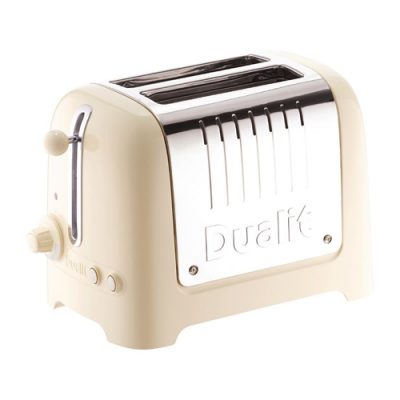 Dualit 2 Slice Vario Bread 2 Slice Toaster White 20248, Dualit Toasters, Toasters